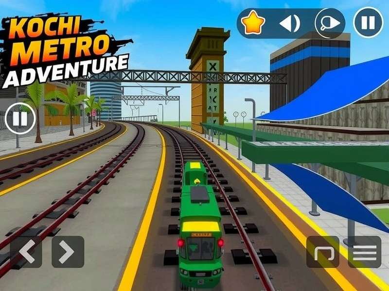 Kochi Metro Adventure Gameplay Screenshot